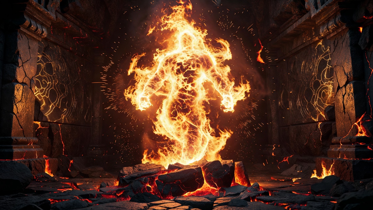 Fiery Elemental Energy Chamber Pitch